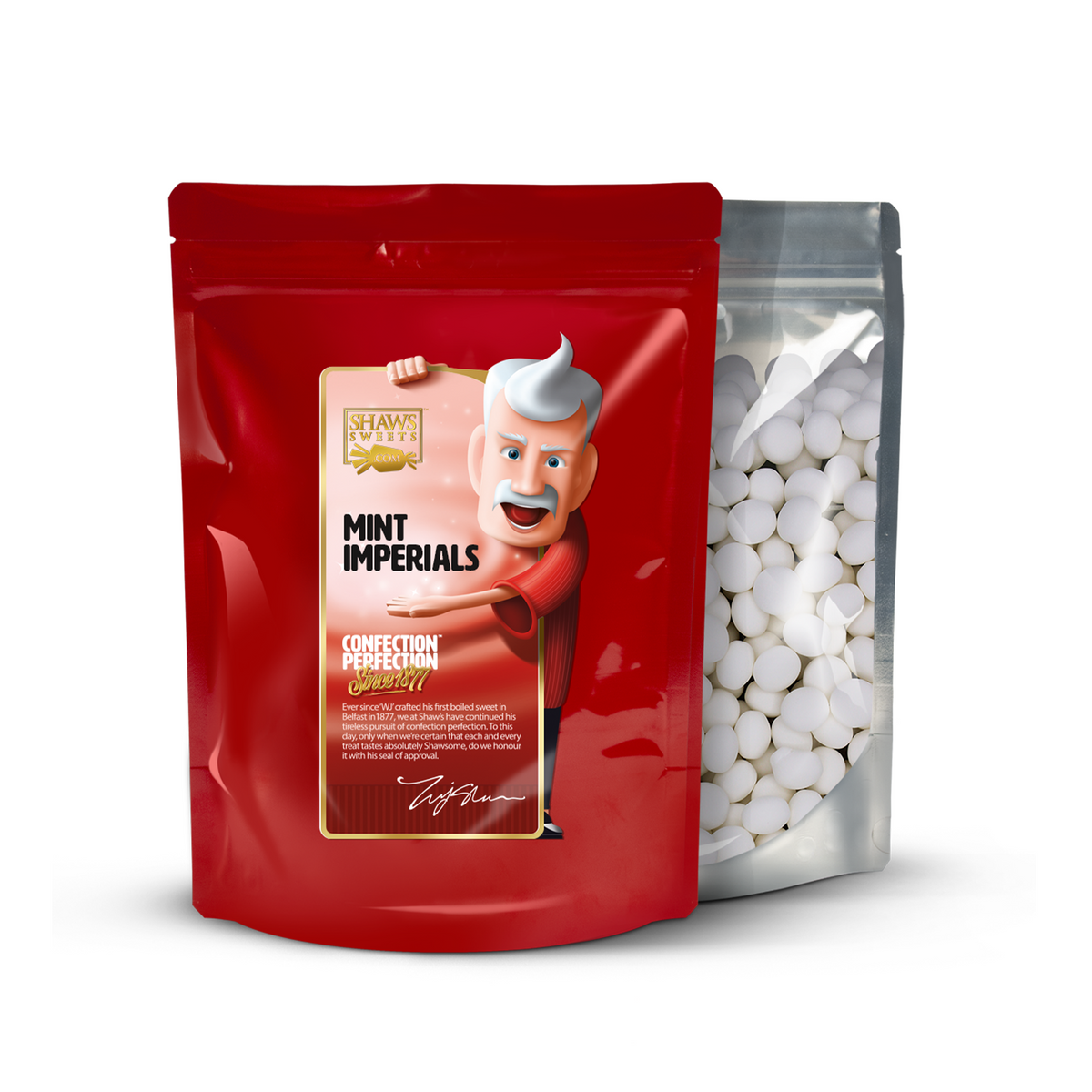 Mint Imperials 1kg Shaws Sweets